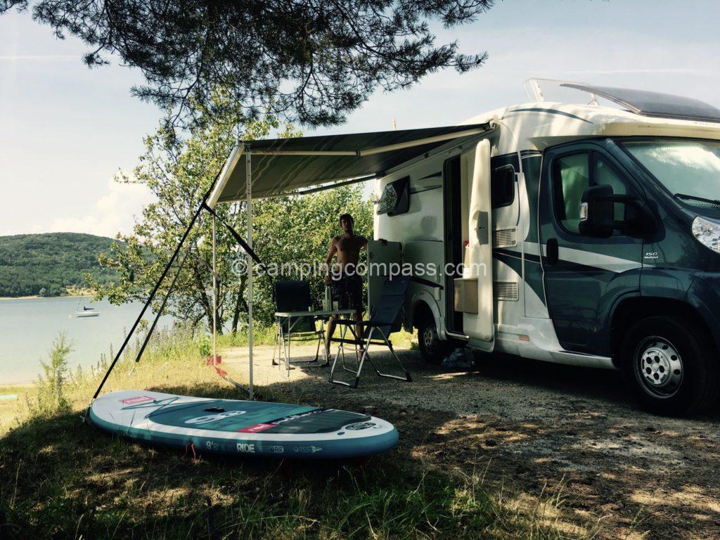 Equipment and accessories in motorhomes for rent