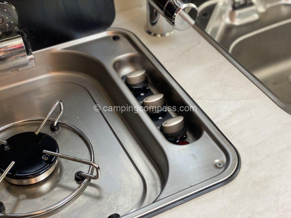 Problems with the motorhome gas cooker