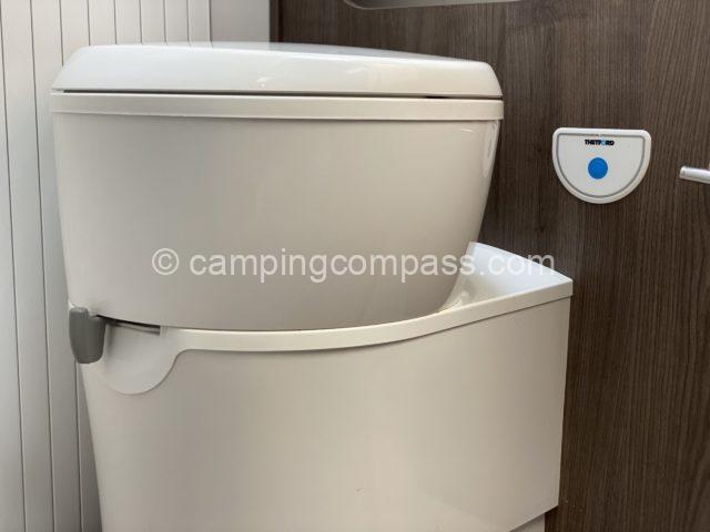 Instructions for chemical toilet in the caravan