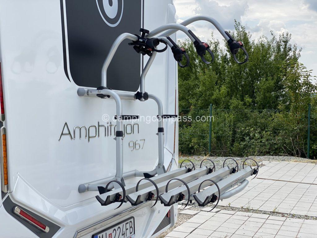 How to use a caravan bike rack