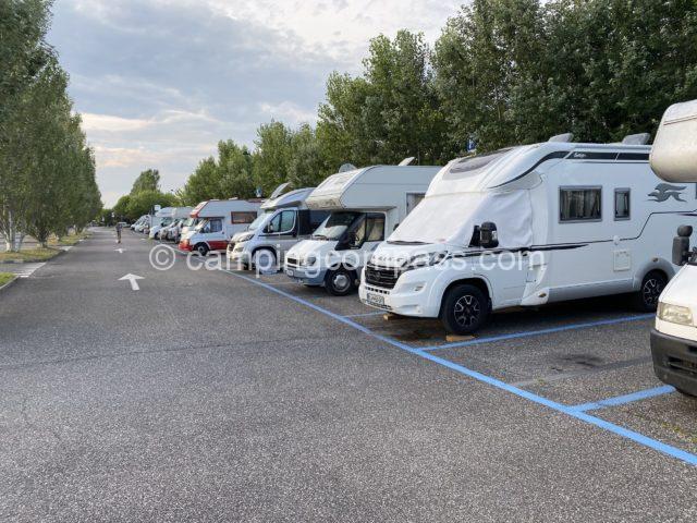 Caravan parking in Grado