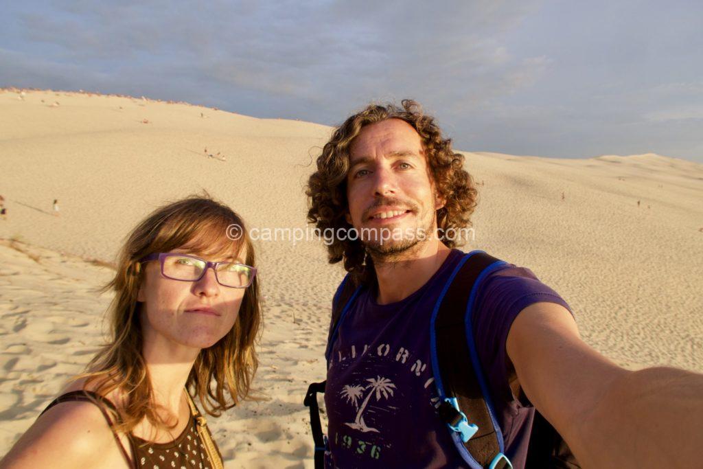Dune du Pilat caravan – the highest sand dunes in Europe