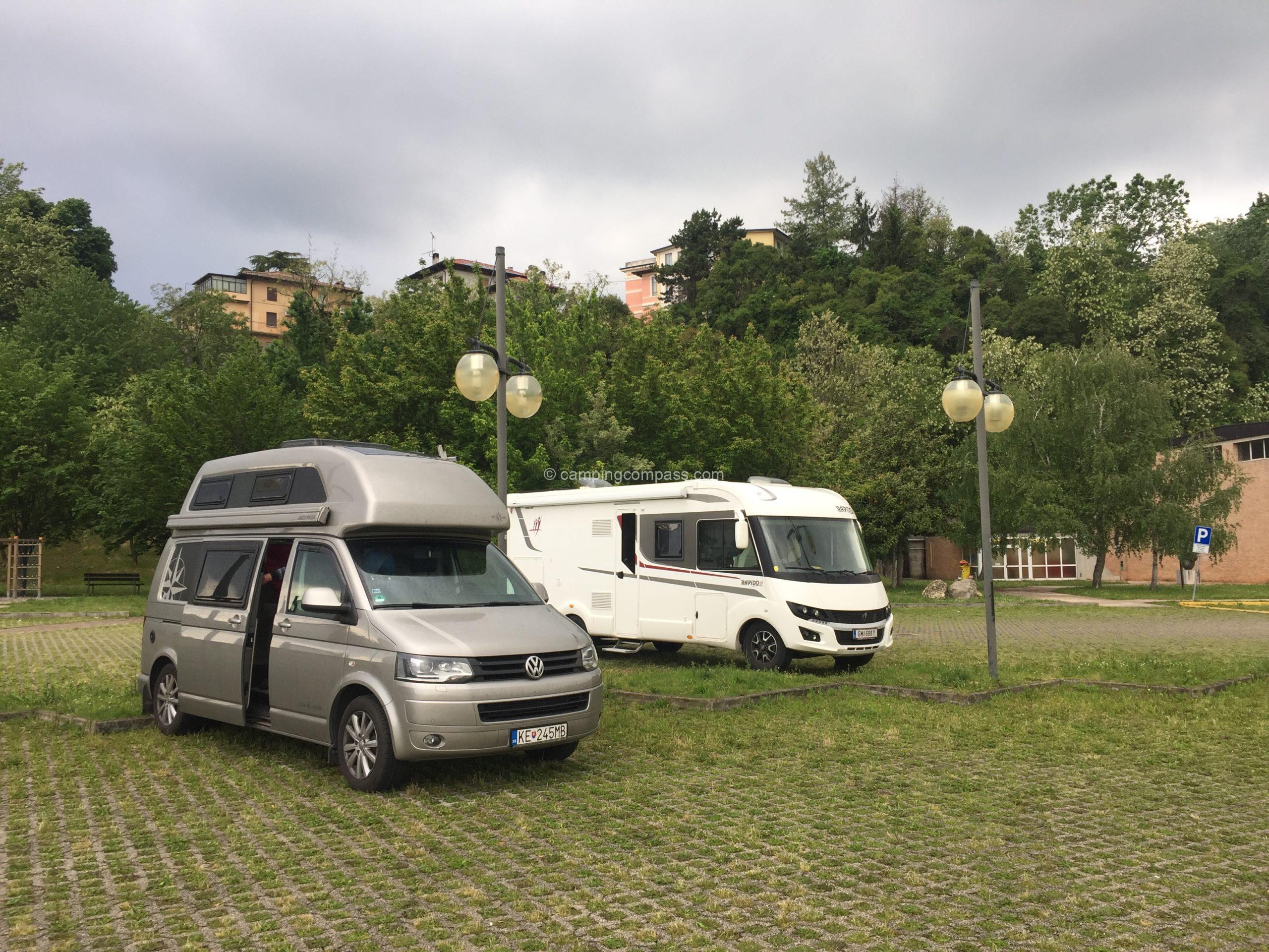 Parking in San Daniele del Friuli