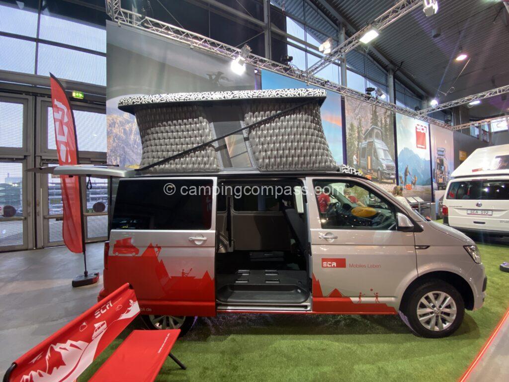 inflatable roof installation for campervan
