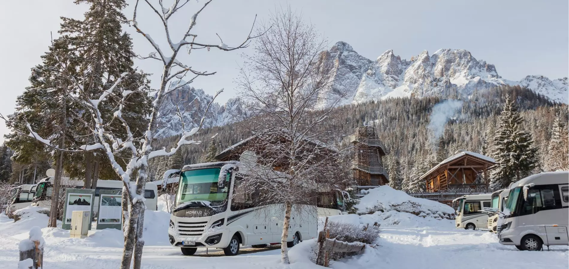 Luxury camping in Dolomiti Sesto