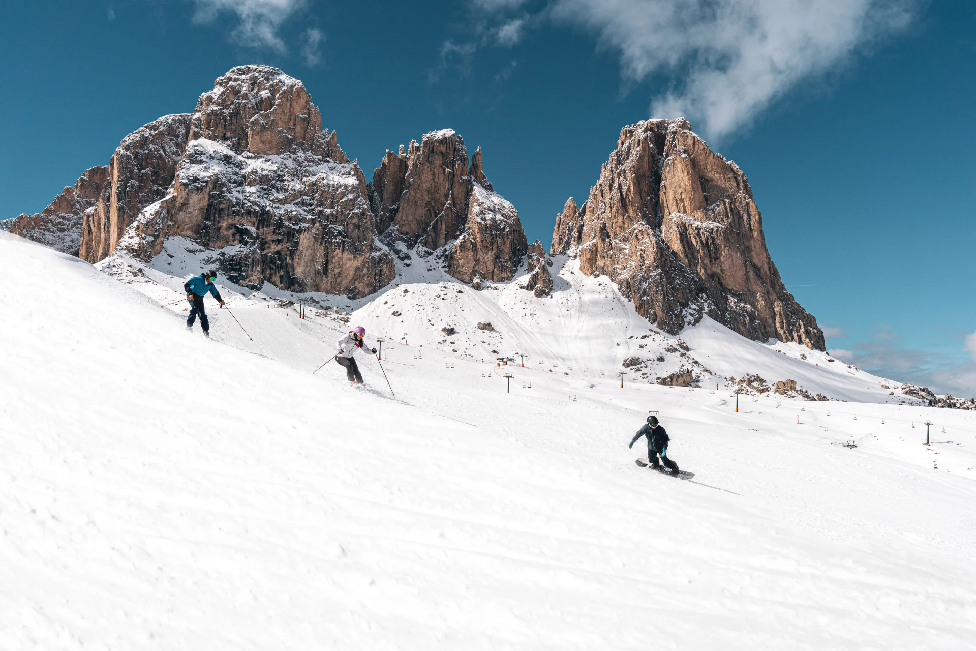 Col Rodella ski area Val di Fassa